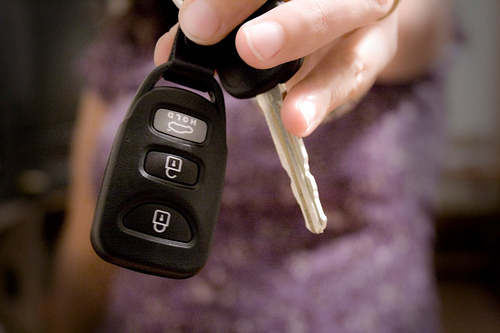 Acquiring car keys – via Caitlin