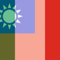 Taiwanese and Italian Flags