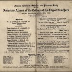 Annual Reunion, Smoker and Patriotic Rally of the Associate Alumni of the College of the City of New York, April 6, 1918