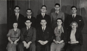 Ticker Staff (1934) from Microcosm yearbook.