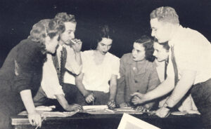 1945 Ticker Staff.