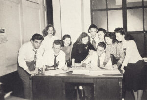 1946 Ticker Staff.