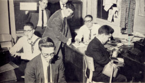 Ticker Staff at work.