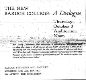 New College Dialogue Ad