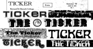 1970s Ticker Banners.